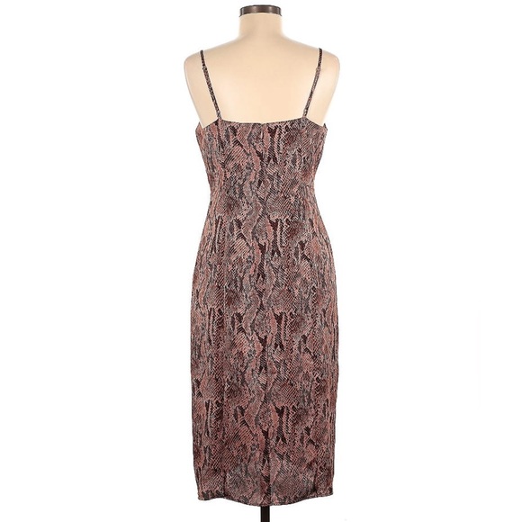 Size 8 Express Snake Print Cocktail dress - Picture 3 of 3
